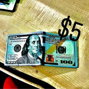 Novelty $100 Bill Wallet